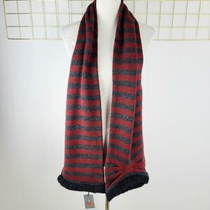 NWT Y-3 Yohji Yamamoto x Adidas Striped Alpaca Wool Blend Scarf